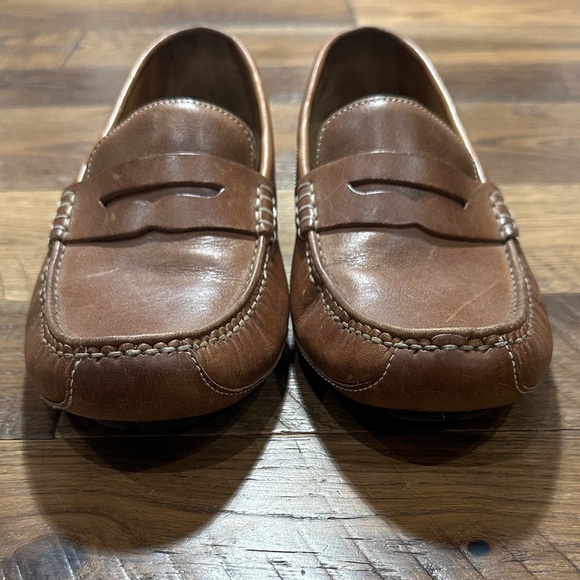 Cole Haan Brown Leather Loafers - Picture 3 of 8